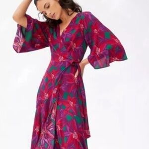 FARM Rio for Anthropologie Floral Maxi Dress – Size S